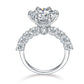 💍Gift For You | 5 Carat Moonlight Sterling Silver Moissanite Ring