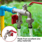 🔥50% OFF! ⚙️ Universal Stainless Steel Double Outlet Garden Faucet – Independent Valves, Heavy-Duty & Easy Install 🚰
