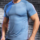 Men's Comfortable Breathable Quick Dry Crew Neck Short Sleeve Top
