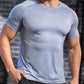 Men's Comfortable Breathable Quick Dry Crew Neck Short Sleeve Top