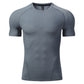 Men's Comfortable Breathable Quick Dry Crew Neck Short Sleeve Top