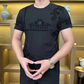 Men's Casual Business Round Neck Short Sleeve T-Shirt