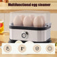 📢📢50% OFF !!!⏰Multifunctional Egg Steamer with Clear Lid