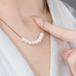 💕New Arrival💕3D Rose & Pearl Double Layered Necklace (2 set suits)