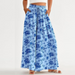 💖New Style 50% Off💕Floral Print High-Waisted Wide Leg Pants