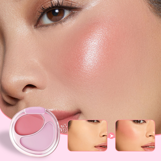 Dual Tone Blush Cream for Cheeks