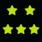 🌟Car Star Reflective Stickers-Keeping you safe on the road