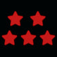 🌟Car Star Reflective Stickers-Keeping you safe on the road