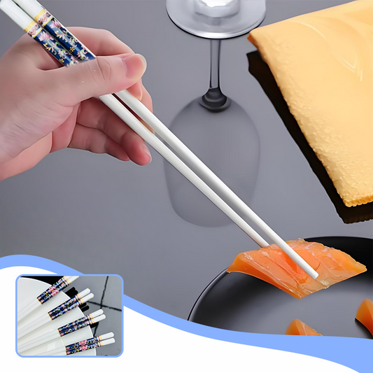 High-grade Ceramic Chopsticks Set