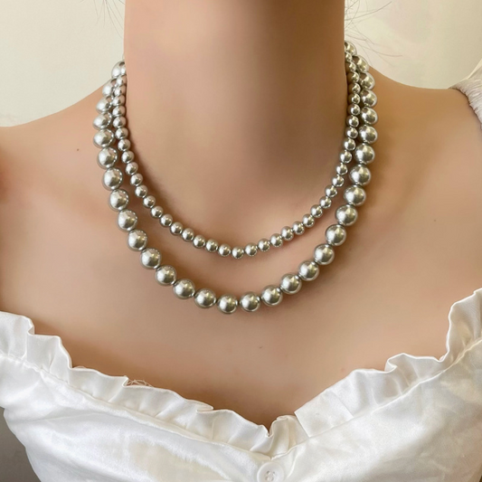 Retro Elegant Imitation Pearl Necklace