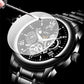 🎄Christmas Sale 50% OFF🔥Men's Waterproof Roman Skeleton Automatic Mechanical Watch