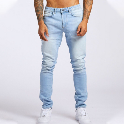 🔥 Pro-Favorite Men's High-Stretch Jeans – Denim – Breathable 👖
