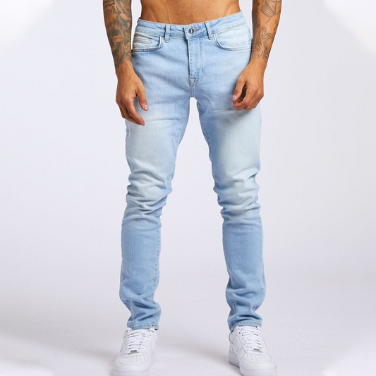 🔥 Pro-Favorite Men's High-Stretch Jeans – Denim – Breathable 👖