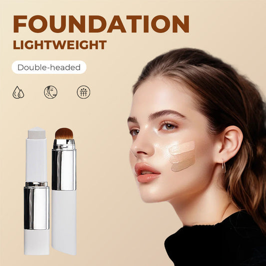✨Buy 2 Get 1 Free✨Double-headed Lightweight Foundation Stick