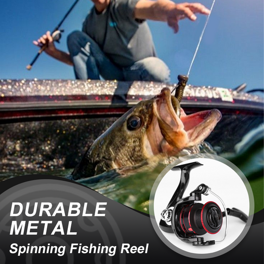 🔥2025 Hot Sale🌟 Durable Metal Spinning Fishing Reel