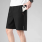 Men's Summer Elastic Shorts with Pockets