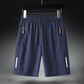 Men's Summer Elastic Shorts with Pockets