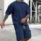 ⏳Time-Limited Special⏰Men's Casual Short Sleeve T-Shirt Shorts Set