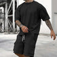 ⏳Time-Limited Special⏰Men's Casual Short Sleeve T-Shirt Shorts Set