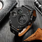 ⏳Time-limited Special⏰Men's Dual Time Zone Analog Watch with Compass