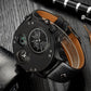 ⏳Time-limited Special⏰Men's Dual Time Zone Analog Watch with Compass