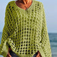 👚50% OFF NOW!❣️Women's Crochet Knit Top – Stylish Open-Knit, Relaxed Fit & Breathable ☀️