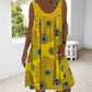 ⏳Time-Limited Special⏰Women Summer O-Neck Sleeveless Print Dress