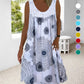 ⏳Time-Limited Special⏰Women Summer O-Neck Sleeveless Print Dress