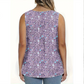 🥀Women's Printed Button Sleeveless Top