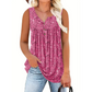 🥀Women's Printed Button Sleeveless Top