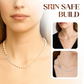 ✨Buy 1 Get 1 Free✨Women’s Elegant Cross Synthetic Pearl Necklace