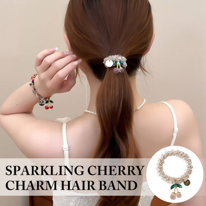 💥Buy 1 Get 1 Free🍒Sparkling Cherry Charm Hair Band