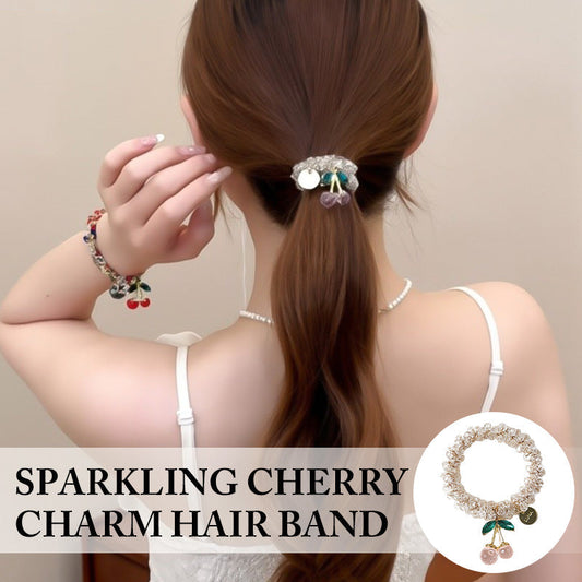 💥Buy 1 Get 1 Free🍒Sparkling Cherry Charm Hair Band