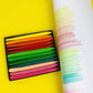 36-color triangular crayons - non-toxic, washable colored oil pastel painting set