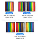 36-color triangular crayons - non-toxic, washable colored oil pastel painting set