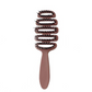 Boar Bristles Hair Brush with Curved Design