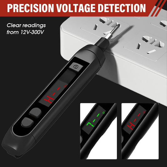 Rechargeable Voltage Tester Pen With Flashlight