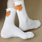 Cute Cartoon Cat Crew Socks