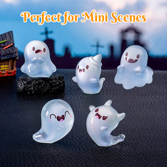 👻New Arrival👻Cute Glow-in-the-Dark Mini Ghost Figurines