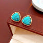 Retro Stud Earrings and Necklace Set for Women