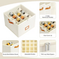 👟 Fabric Shoe Organizer Storage Box – Foldable, Large Capacity, Dustproof & Breathable for Closet & Bedroom