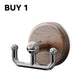 ✨Buy 1 Get 2 Free✨Multi-Functional Wood Grain Suction Cup Hook