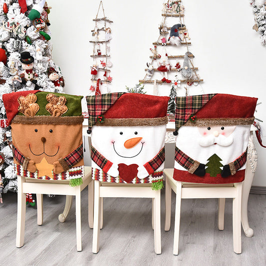🎅New Arrival✨Christmas Themed Chair Cover