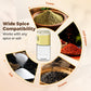 Quantitative Dual Mouth Press-Type Spice Dispenser