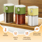 Quantitative Dual Mouth Press-Type Spice Dispenser
