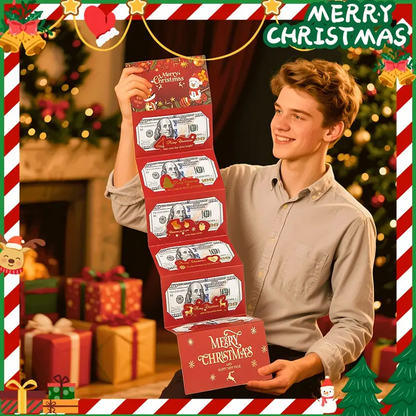 🎁Buy 1 Get 1 Free🔥Early Christmas Sale ✉️Christmas Cash Gift Envelope🎅🎄
