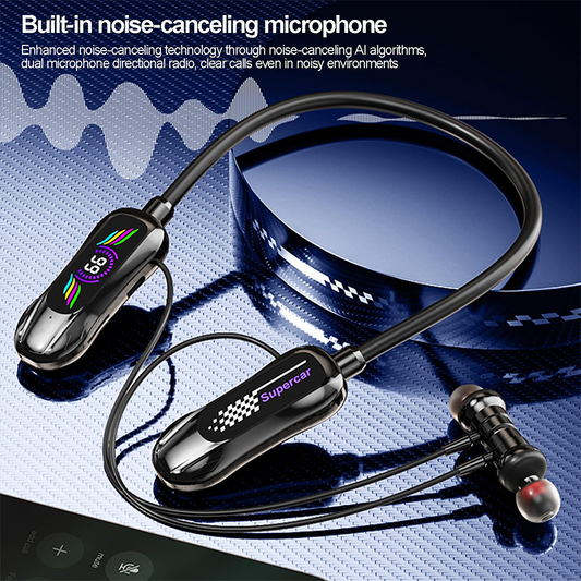 Stereo Sound Neckband Bluetooth Headset