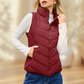 Women's Warm Stand Collar Vest