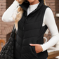 Women's Warm Stand Collar Vest
