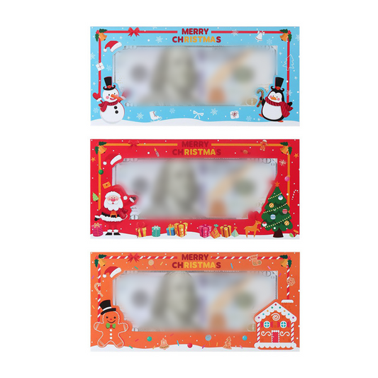 ✨Buy 2 Get 1 Free✨Cartoon Christmas Money Gift Card Holder